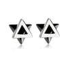 925 Sterling Silver romantic cute star stud earrings vintage style fashion fine jewelry for women Wedding Party 2 colors