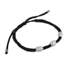 Couple Bracelet Red(women) Black(man) Rope Three/Five/Six Beads 6Styles Braided Gift for Lover Sterling Silver Bracelet