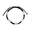 Couple Bracelet Red(women) Black(man) Rope Three/Five/Six Beads 6Styles Braided Gift for Lover Sterling Silver Bracelet