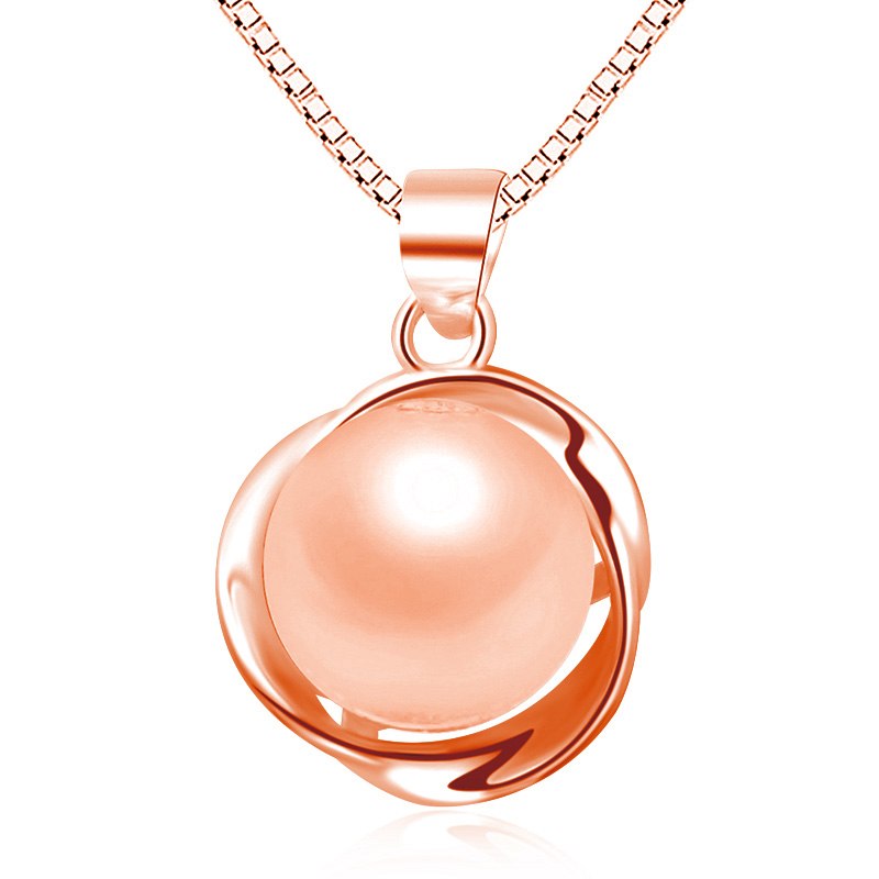 pearl necklace Female 925 Sterling Silver Pendant & Necklace fine jewelry soy luna choker necklace