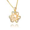 silver 925 jewelry Necklaces & Pendants Natural Pearl necklaces For Women Choker Necklaces bijoux femme