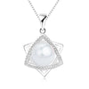 silver 925 jewelry Wedding Necklaces for women pearl necklace choker necklace   collane donna