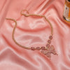 VIMIO 2022 Exaggerated Butterfly Micro-inlaid Rhinestone Geometric Clavicle Chain Retro Cuban Hip Hop Sweater Chain
