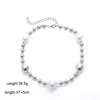 VIVILADY Trendy OL Alloy Round Bead Imitation Pearl Women Choker Necklaces For Female Birthday Party Jewelry Bijoux
