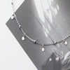 VJGYHO 925 Sterling Silver Round Bead Simplicity Necklace For Women Round Piece Pendant Choker Chain Jewelry Collares Aesthetic