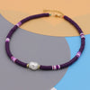 VONNOR Korean Necklaces Costume Jewelry for Women 2022 Choker on the Neck Chain Multicolor Clay Imitation Pearl Necklace