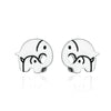 Hot Sell 100% 925 Sterling Silver Earrings Cute Lovely Animal Series Stud Earring For Woman Girl Trendy Party Jewelry