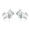 Hot Sell 100% 925 Sterling Silver Earrings Cute Lovely Animal Series Stud Earring For Woman Girl Trendy Party Jewelry