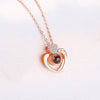 Valentine's Day Necklace 100 Languages I Love You Present Memory Projection Necklace Heart Charm Bling Necklace Pendant