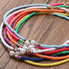 Vekno Pearl Polymer Clay Necklace Soft Pottery Choker Necklace Colorful Surfer Beads Collar Handmade Boho Femme Jewelry Gifts