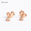 Sterling Silver Small Ball Stud Earrings For Women Tiny Cartilage Earring Stud 4mm