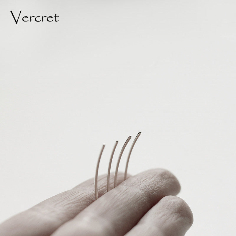 U Shape Climber Earrings Crawler Ear Pins Earrings for Women Girl Gift 925 Silver Minimalist Clip on Earring