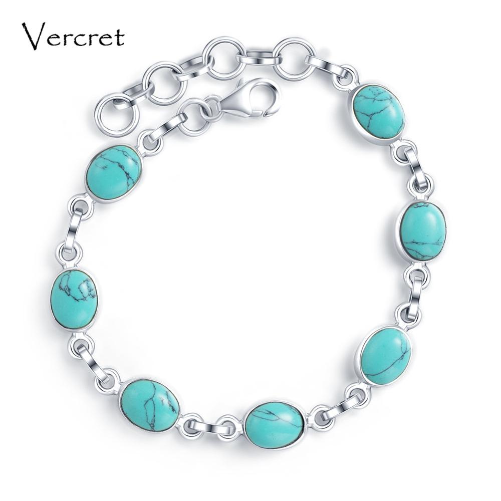 elegant labradorite turquoise charm bracelets 925 sterling antic silver bracelet for women fine jewelry gift