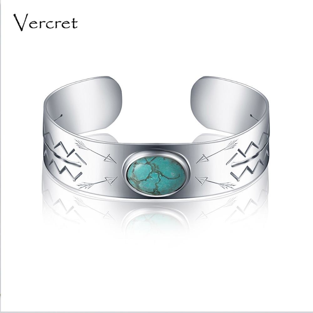 vintage turquoise bangle handmade 925 sterling silver cuff bracelet fine jewelry for women Valentine's gift