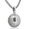 Vibrant sport basketball football football volleyball pendant little prince necklace stainless steel necklace jewelry accessorie