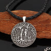 Viking Jewelry Tree of Life Family Round Pendant Necklace Men's Women's Necklace Retro Metal Accessories Party Jewelry