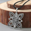 Viking Rune Slavic Necklace Men Raven Zodiac Hammer Compass Pendant Vintage Amulet Jewelry Women Necklaces Male Collier
