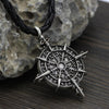 Viking Vegvisir Compass Pendants Odin Spear Norse Runic necklace Protection Women jewelry