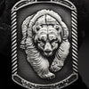 Viking War Bear Pendant Necklace Retro Men's Tag Hip Hop Pure Tin Ins Style Chain Necklaces for women