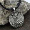 Vikings Amulet The Tree of Life Nordic Talisman Pendant Necklace Chain Necklace