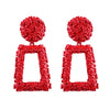 Vintage Big Earrings for women Fashion Geometric statement earring 2020 metal Dangle earing Hanging jewelry summer accessories
