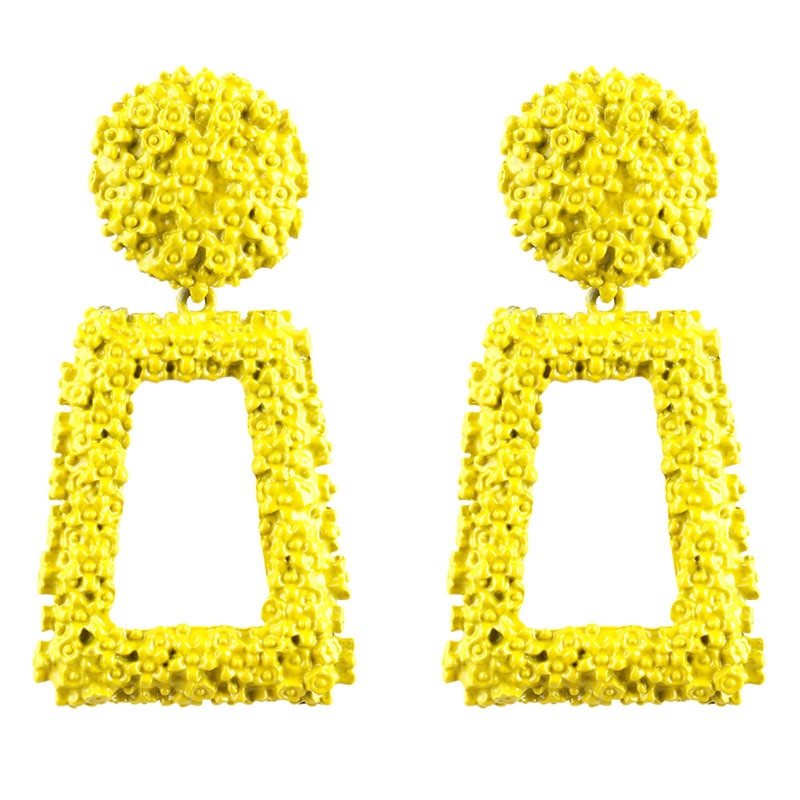 Vintage Big Earrings for women Fashion Geometric statement earring 2020 metal Dangle earing Hanging jewelry summer accessories