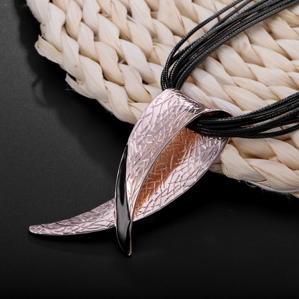 Vintage Big Gothic Pendant Ropes Necklace 12 P Multi Layer Black Rope Punk Woman Man Choker Necklace Kolye Biker Male Jewelry