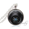 Vintage Camera Lens Choker Necklace Bronze Chain Camera Pendant Necklace Glass Dome Camera Lover Pendant Photographer Gift