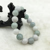 Vintage Certified Grade A Genuine Natural Green Jadeite stone Bracelet Bangle 13~14mm jade bead