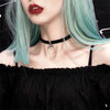Vintage Choker Golden Chain Pearl Heart Pendant Necklace for Women Sexy Black Velvet Neck Collar Jewelry Lover's Gift