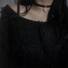 Vintage Choker Golden Chain Pearl Heart Pendant Necklace for Women Sexy Black Velvet Neck Collar Jewelry Lover's Gift