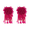 Vintage Crystal Earring For Women Statement Jewelry Girls Handmade Beads Boho Tassels Fringe Earrings brincos