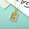 Vintage Dragon Pendant Necklaces for Women Men Stainless Steel Gold Choker Cubic Zirconia Necklace Mascot Ornaments Jewelry Gift