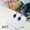 Vintage Drop Earrings For Women S925 Sterling Silver Natural Sapphire Gemstone Temperament Luxury Fine Jewelry Pendients Mujer