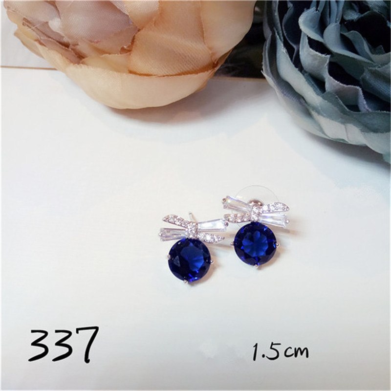 Vintage Drop Earrings For Women S925 Sterling Silver Natural Sapphire Gemstone Temperament Luxury Fine Jewelry Pendients Mujer