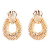 Vintage Earrings for women Fashion Geometric statement earring 2020 metal Dangle summer earing Hanging trendy jewelry