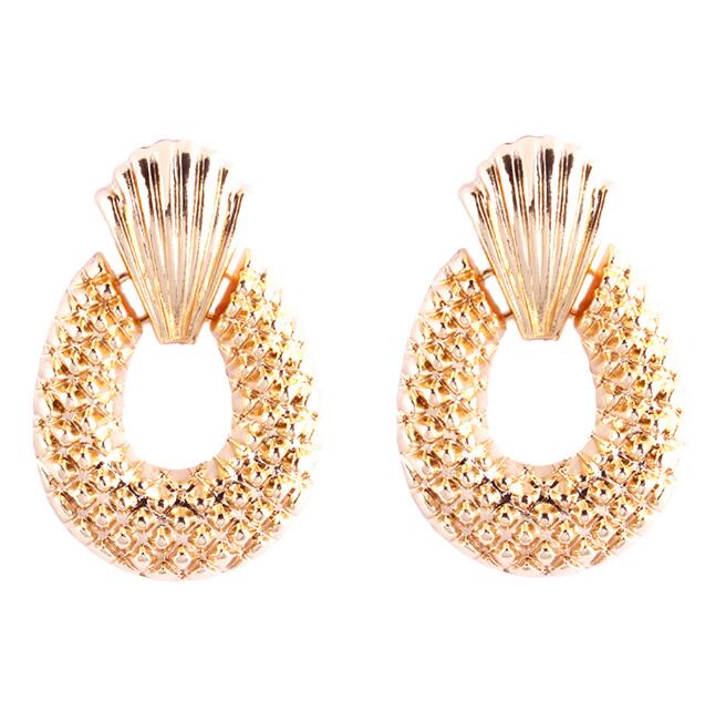 Vintage Earrings for women Fashion Geometric statement earring 2020 metal Dangle summer earing Hanging trendy jewelry