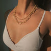 Vintage Golden Chains On The Neck  Choker Necklaces For Women Punk Metal Multi-layer Necklaces Female Jewelry 2022 Trend