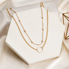 Vintage Golden Chains On The Neck  Choker Necklaces For Women Punk Metal Multi-layer Necklaces Female Jewelry 2022 Trend