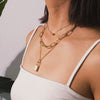 Vintage Golden Chains On The Neck  Choker Necklaces For Women Punk Metal Multi-layer Necklaces Female Jewelry 2022 Trend