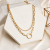 Vintage Golden Chains On The Neck  Choker Necklaces For Women Punk Metal Multi-layer Necklaces Female Jewelry 2022 Trend