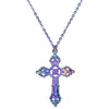 Vintage Gothic Religious Christian Faith Cross Pendant Chain Necklaces Collar Chunky Choker For Women Men Gift Jewelry Making