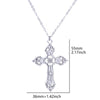 Vintage Gothic Religious Christian Faith Cross Pendant Chain Necklaces Collar Chunky Choker For Women Men Gift Jewelry Making