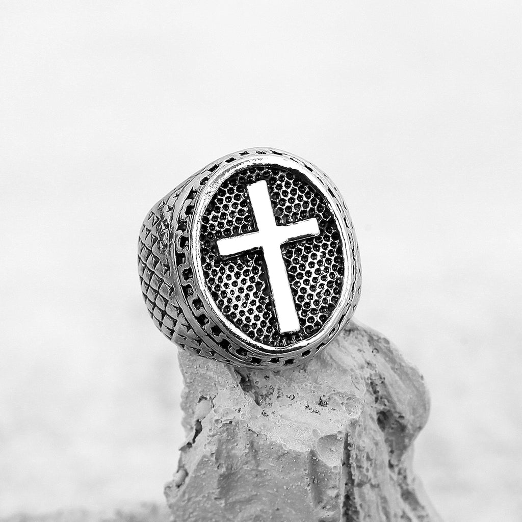 Vintage Gothic Wolf Head Ring Men Bull Head Skull Spider Eagle Lion Dragon Cross Snake Men Ring Punk Jewelry Evil Eye Ball Gift