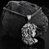 Vintage Greek mythology snake hair Medusa pendant necklaces for women Nordic Jewelry on the neck Men's Chain necklace