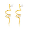 Vintage Imitation Pearl Earrings For Women Stainless Steel Geometric Elegant Stud Earring 2023 Trend Couple Party Jewelry Gift