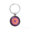 Vintage Jewelry Mandala Keychain Henna Keychains OM Symbol Buddhism Zen Online Shopping India 2020 Fashion Gift