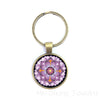 Vintage Jewelry Mandala Keychain Henna Keychains OM Symbol Buddhism Zen Online Shopping India 2020 Fashion Gift