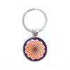 Vintage Jewelry Mandala Keychain Henna OM Symbol Buddhism Zen Online Shopping India 2020 Fashion Keyring For Men Women