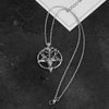 Vintage Kuroshitsuji Pentagram Skull Goat Head Necklace Punk Rock Hollow Sheep Skulls Pendant Necklaces For Women Men Jewelry